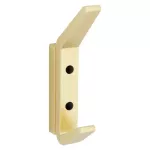 Percha geometrica Reed 4-3/4" oro cepillado National Hardware N337-920