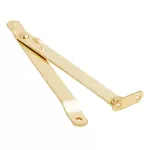 Soporte plegable izquierdo laton National Hardware N208-611