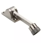 Tope para puerta con pie de grado comercial 4” cromo satinado National Hardware N236-005