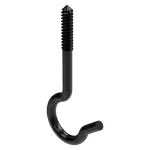 Tornillo gancho para techo 2-1/2" negro National Hardware N274-944
