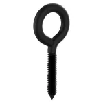 Tornillo ojo cerrado #000 3-7/8" negro National Hardware N820-099 (2 por paquete)