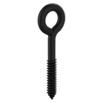Tornillo ojo cerrado largo #6 5/16" x 6" negro National Hardware N820-088