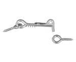 Tornillo ojo cerrado y gancho 2" galvanizado National Hardware N170-738