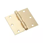 Bisagra de puerta 4” x 4" bronce satinado 512 National Hardware N400-039 (2 por paquete)