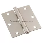 Bisagra de puerta 3” x 3" níquel satinado 512 National Hardware N830-250