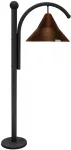 Lampara para exterior mini poste E27 60W 100-240V (1000 x 300 mm) negro mate Cupula Blumenau 27200200-16