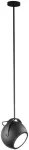 Lampara colgante GU10 60W 100-240V IP54 (1000 x 160 mm) negro mate Spot Blumenau 24510200-16