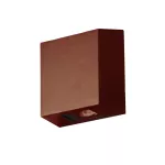 Lampara para exterior de pared G9 7W 100-240V IP43 (109 mm) marron gold Slim Blumenau 15700200-12
