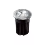Lampara empotrada en piso redonda LED 30W 100-240V 3000K 12° IP67 (100 mm) inoxidable Solo LED Focus Blumenau 12950355