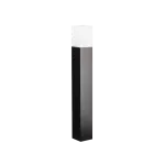 Lampara para exterior mini poste E27 60W 100-240V IP54 (500 mm) negro mate con lente acrilico Garten Blumenau 14600410-16