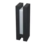 Lampara para exterior mini poste LED 7W 110V 2700K IP65 (300 mm) negro mate Lumos Blumenau 43200110-16