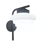 Lampara de pared E27 20W 100-240V IP20 (230 mm) negro Helena Blumenau 182201-08