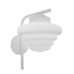 Lampara de pared E27 20W 100-240V IP20 (230 mm) blanco mate Helena Blumenau 182201-11