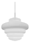 Lampara colgante E27 20W 100-240V IP20 (230 mm) blanco mate Helena Blumenau 882300-11