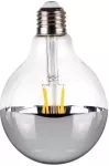 Bombillo LED vintage E27 G95 4W 100-240V 2400K (95 mm) (tipo globo) con deflector Blumenau 17041132