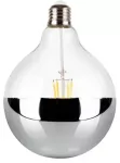 Bombillo LED vintage E27 G125 4W 100-240V 2400K (125 mm) (tipo globo) con deflector Blumenau 19041132