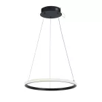 Lampara colgante LED 24W 100-240V 3000K (400 x 20 x 1500 mm) negro Blumenau 60113001