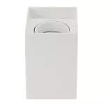 Lampara de techo cuadrada de sobreponer GU10 35W 100-240V blanco Blumenau 55451004 