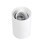 Lampara de techo cilindro de sobreponer GU10 35W 100-240V blanco Blumenau 55452004 
