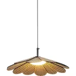 Lampara colgante LED 7W 110V 3000K (400 x 200 mm) madera Prime P68211-WD 