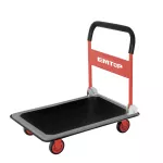 Carretilla plataforma 150 kg (725 x 472 mm) con rueda de poliuretano de 4” Emtop EWBW1501