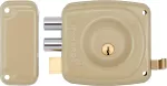 Llavin doble paso de sobreponer 191 beige izquierdo Kwikset 91910-215