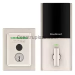 Cerradura inteligente WiFi con lector huellas digitales niquel satinado Halo Fingerprint Kwikset 99590-003