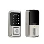Cerradura inteligente WiFi SmartKey Security niquel satinado Halo Touch Kwikset 99390-001