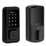 Cerradura inteligente WiFi SmartKey Security negro mate Halo Touch Kwikset 99390-004