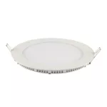 Lampara empotrada redonda LED 18W 4100K blanca Blumenau 80344104