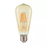 Bombillo LED vintage E27 ST64 6W 100-240V 2200K Deco Blumenau 31062502