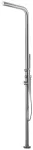 Columna de ducha para exterior 2170 mm con regadera telefono acero inoxidable cepillado Prime S327