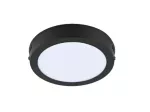 Plafon redondo LED 12W 100-240V 6500K (165 mm) negro Ankaa II Tecnolite 12PTLLEDR65MVN