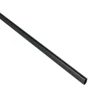 Tubo para closet ovalado 15 mm (19/32”) x 3 metros negro Hermex TO-530N / 46584 
