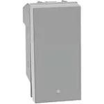 Interruptor 3 vias 15A 127V 1 modulo gris Matix Go Bticino JG4003