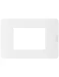 Placa 3 modulos blanco Matix Go Bticino JA4803JW