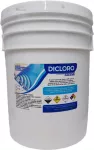 Cloro granulado dicloro al 60% para tratamiento de agua de piscinas 20 kg