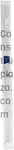 Amarra plastica 9 x 1200 mm 175 libras blanca Volteck CIN-175120 / 48988 (10 por paquete)