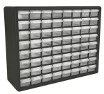 Organizador plastico con 64 gavetas 51 x 40 x 16 cm Truper ORG-64 / 10895 