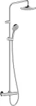 Columna de ducha 200 1jet EcoSmart con termostato cromo Vernis Blend Hansgrohe 26089000