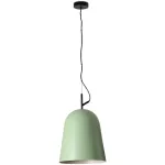 Lampara colgante E27 18W 110V (330 x 290 x 2000 mm) verde Studio 290 Faro Barcelona 28285