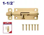Cerrojo corredizo 1-1/2” cobre Emtop EMCX1K15