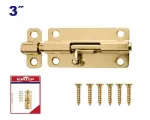 Cerrojo corredizo 3” cobre Emtop EMCX1K03