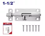 Cerrojo corredizo 1-1/2” galvanizado Emtop EMCX2K15