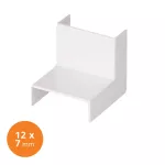 Angulo interno para canaleta 12 x 7 mm Efapel 10012