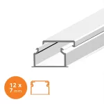 Canaleta 12 x 7 mm Efapel 10010-CBR