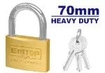 Candado 70 mm uso rudo Emtop EPDKB7021