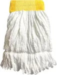 Mecha para palo piso de microfibra 300 gr blanco 