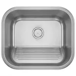 Pila lavaropa de submontar 1 tanque satinado 55 X 45 X 22 cm Prime 5545X