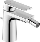Griferia para bidet monomando sin vaciador cromo Tulum Duravit TU2400001010